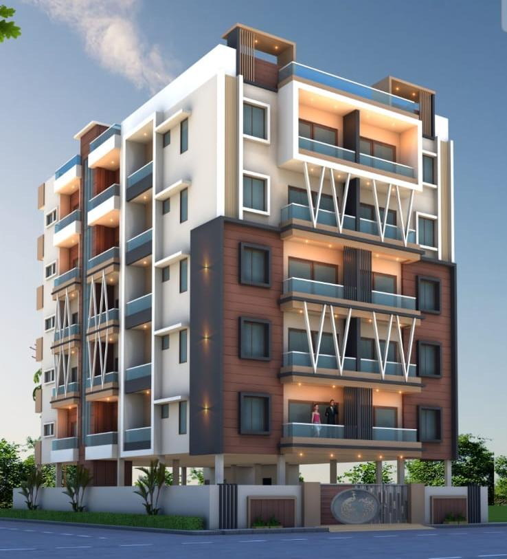 Deccan Heights elevation, day view