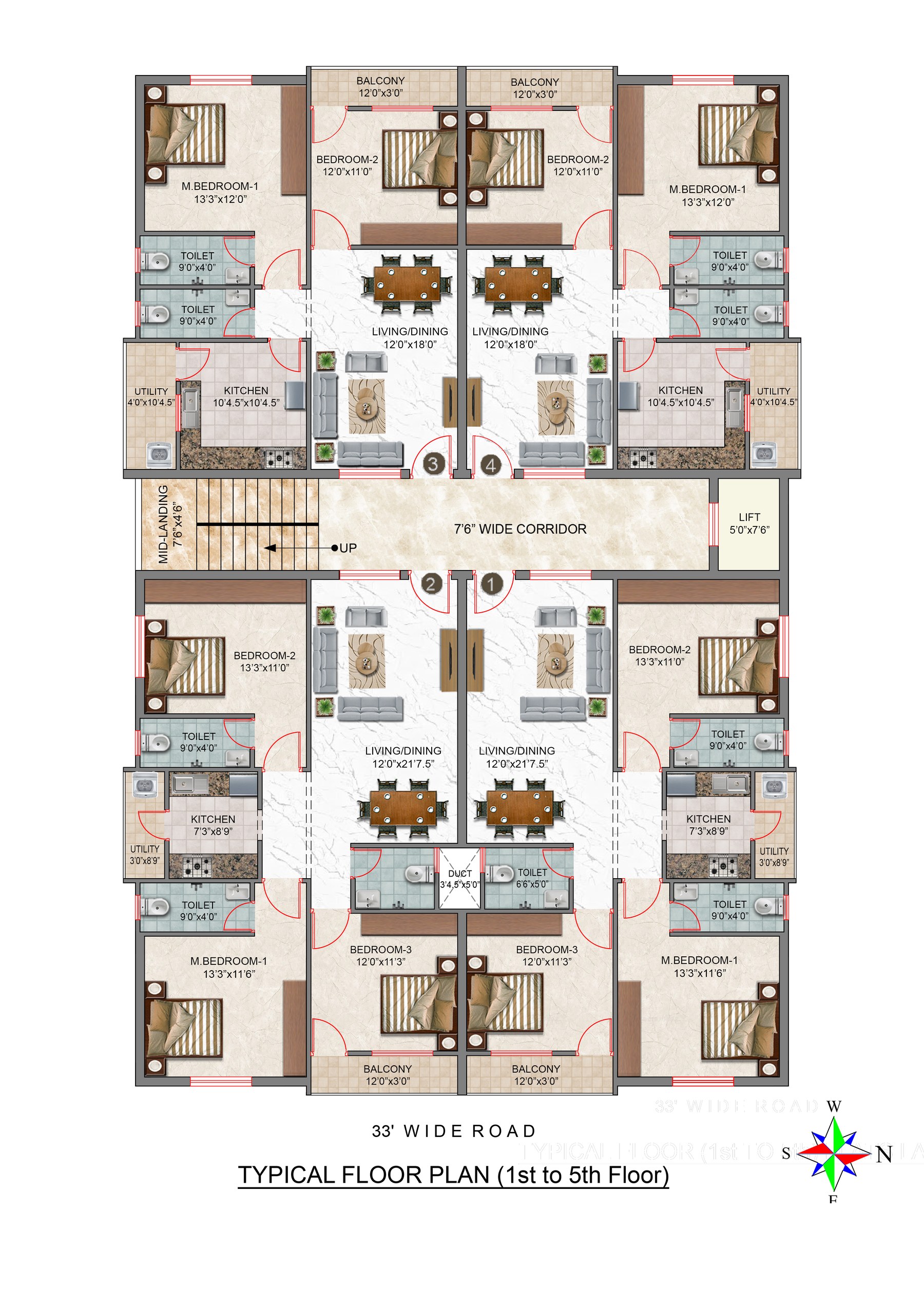 Typical Floor Plan